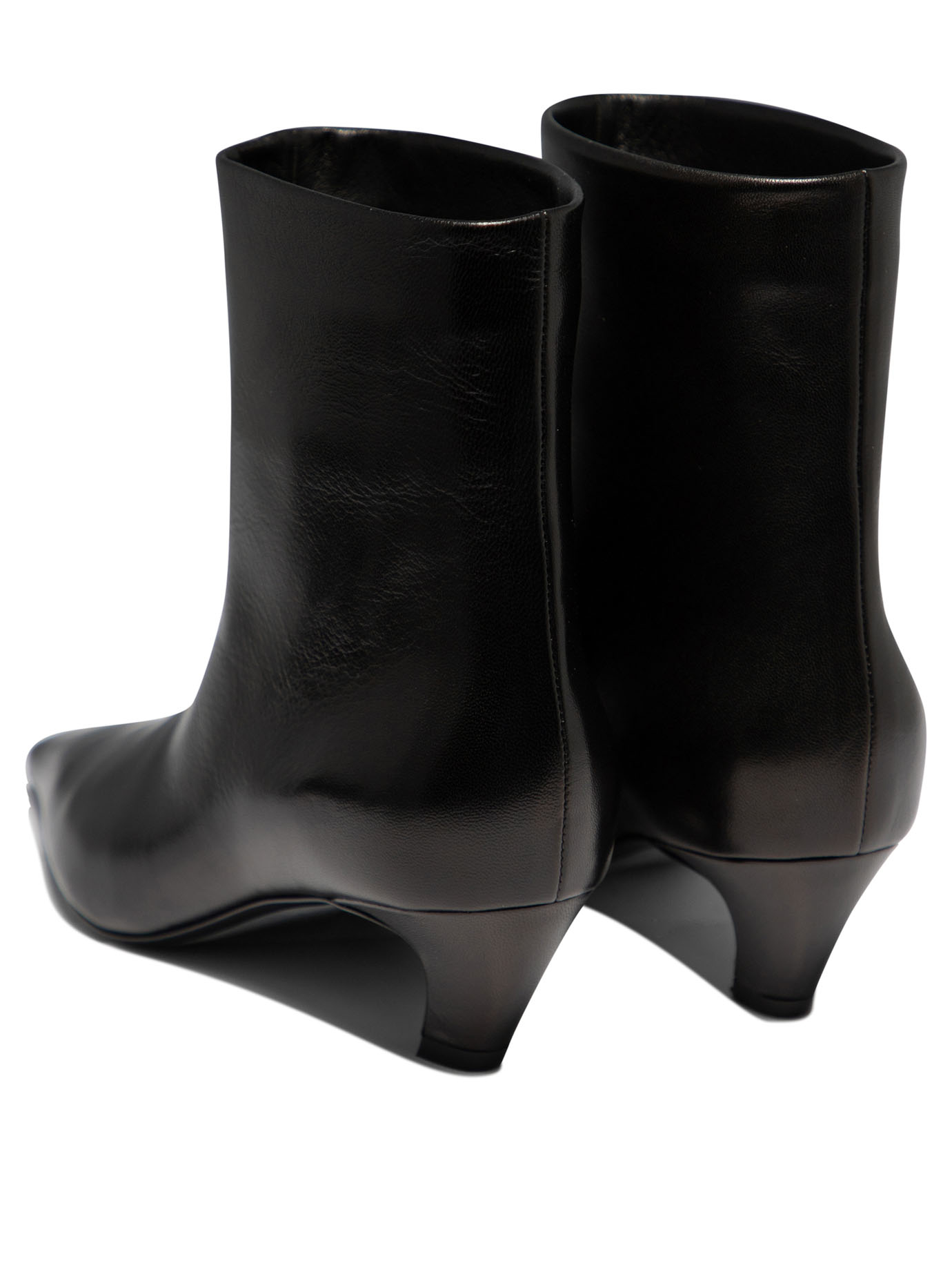 KHAITE Black   Ankle boots